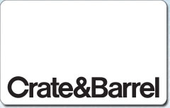 Crate and Barrel Gift Card