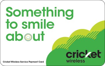 Click to view Promotion of Cricket Wireless Prepaid Phone Card (e-delivery) Promotion of Cricket Wireless Prepaid Phone Card (e-delivery)