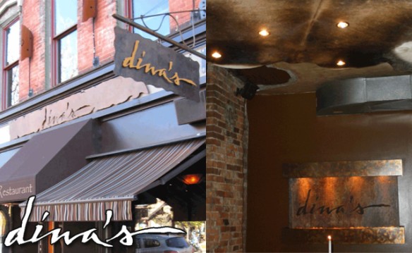 Dina's Restaurant 1/2 off gift certificate