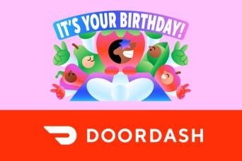 DoorDash Happy Birthday eGift
