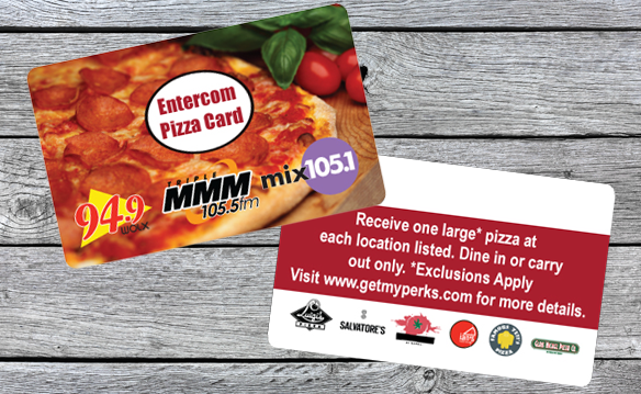 Entercom Madison Pizza Week Card 2018