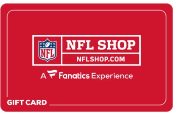 Offer of Fanatics NFL shop.com Gift Card