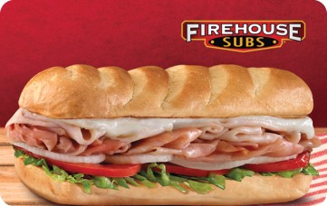 Firehouse Subs Gift Card