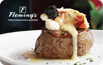 Fleming's Cork On Fork Gift Card