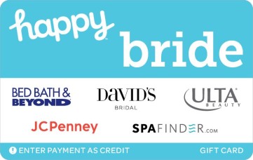 Click to view Promotion of Happy Bride Gift Card Promotion of Happy Bride Gift Card