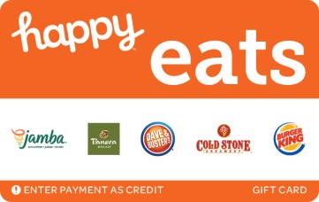 Click to view Promotion of Happy Eats Gift Card Promotion of Happy Eats Gift Card