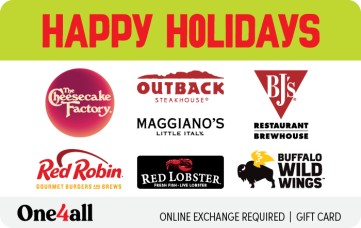 One4all Happy Holidays eGift