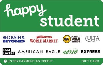 Click to view Happy Student Gift Card Happy Student Gift Card