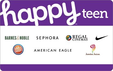 Click to view Happy Teen Gift Card Happy Teen Gift Card