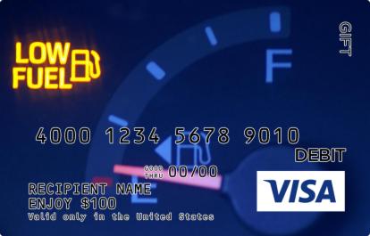 Low Fuel Visa Gift Card | Giftcardmall.com