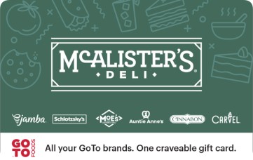 McAlister's Deli eGift Card