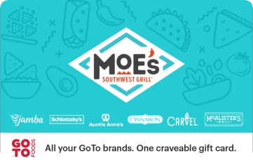 Moe’s Southwest Grill ® eGift Card