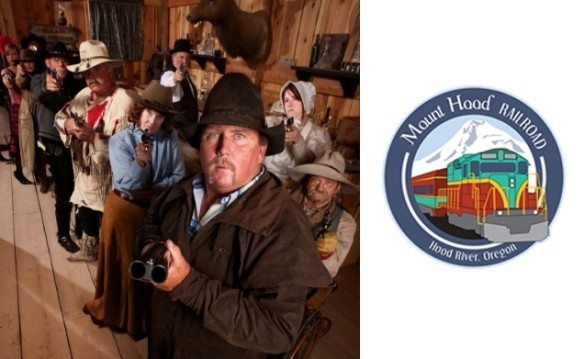 Mount Hood Railroad Western Train Robbery