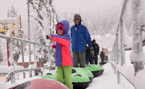 Mt. Hood Skibowl Tubing 2017