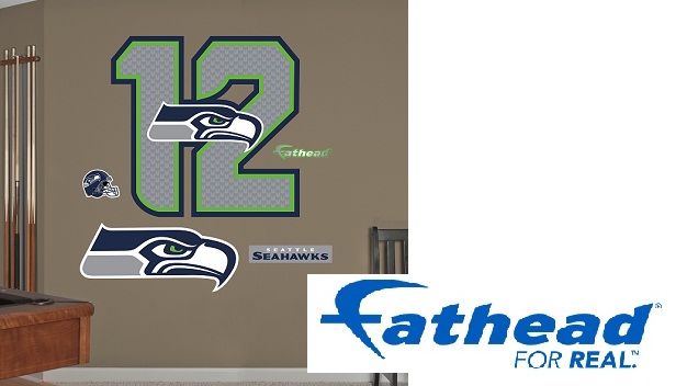NATIONAL-SEATTLE / PDX - Fathead Official NFL Wall Decals