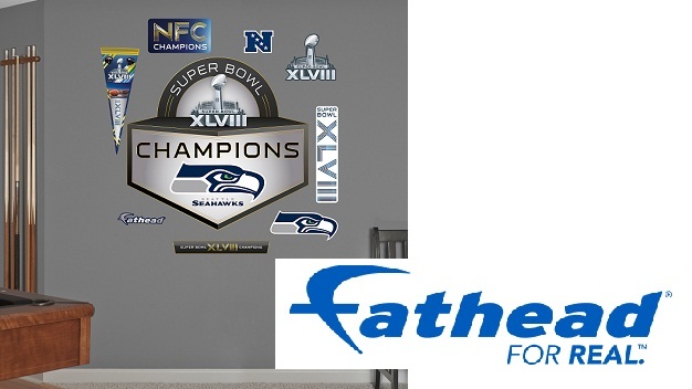 NATIONAL-SEATTLE / PDX - Fathead Official NFL Wall Decals