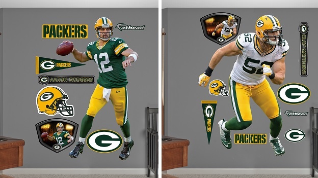 NATIONAL-MILWAUKEE / MADISON - Fathead Official NFL Wall Decals