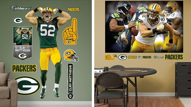 NATIONAL-MILWAUKEE / MADISON - Fathead Official NFL Wall Decals