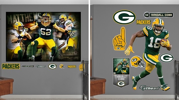 NATIONAL-MILWAUKEE / MADISON - Fathead Official NFL Wall Decals