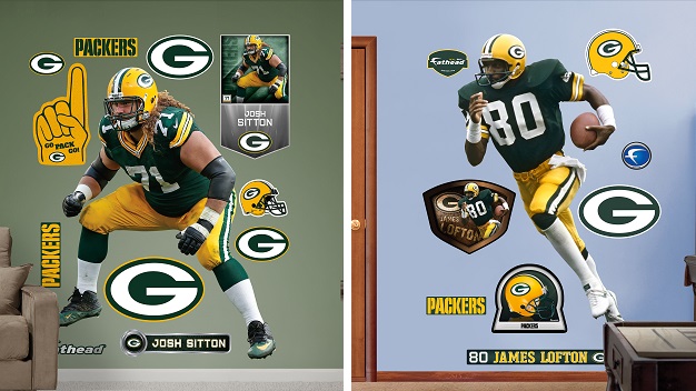 NATIONAL-MILWAUKEE / MADISON - Fathead Official NFL Wall Decals