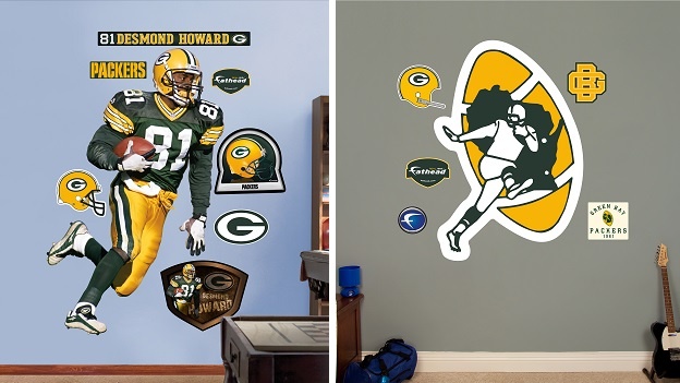 NATIONAL-MILWAUKEE / MADISON - Fathead Official NFL Wall Decals