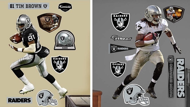 NATIONAL-SAN FRANCISCO / SACRAMENTO - Fathead Official NFL Wall Decals