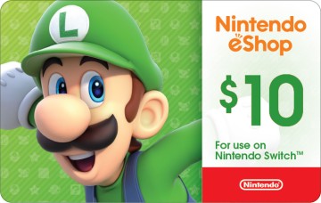 Nintendo $10 eGift