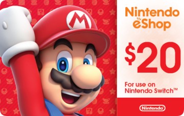 Nintendo $20 eGift