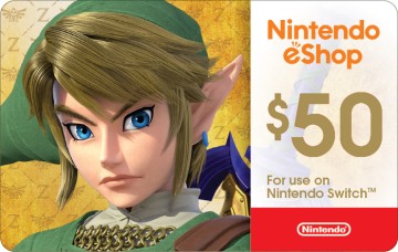 Nintendo $50 eGift