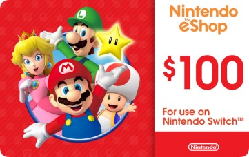 Nintendo eShop $100 eGift
