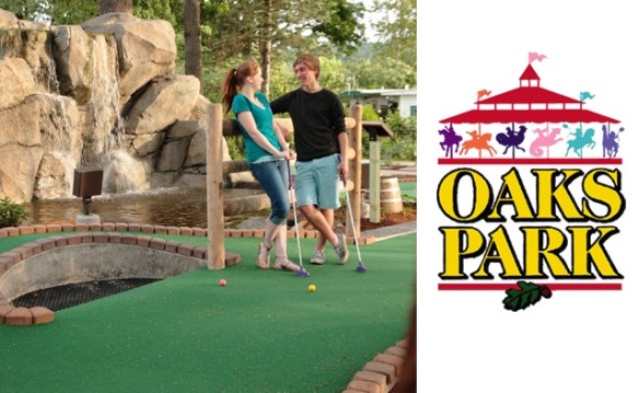 Oaks Park Ride Bracelets, Mini Golf, and Skating 2018 #2