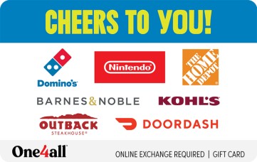 One4all Cheers to You eGift Card