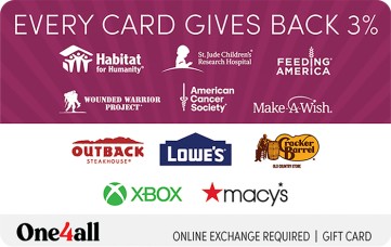 One4all Giving Good Joy eGift