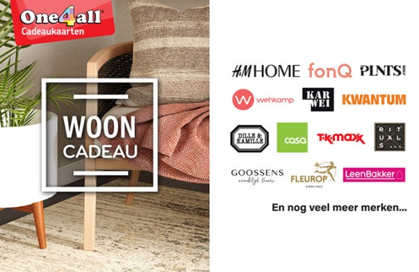 One4all WoonCadeau digitale cadeaukaart (e-money)