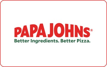 Papa John's Pizza Gift Card