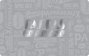 Click to view Pappas Restaurants eGift Pappas Restaurants eGift