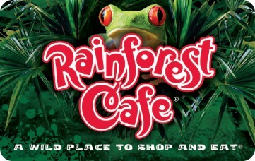 Click to view Rainforest Cafe Gift Card Rainforest Cafe Gift Card