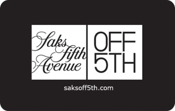 Click to view Saks Fifth Avenue OFF 5th eGift Saks Fifth Avenue OFF 5th eGift