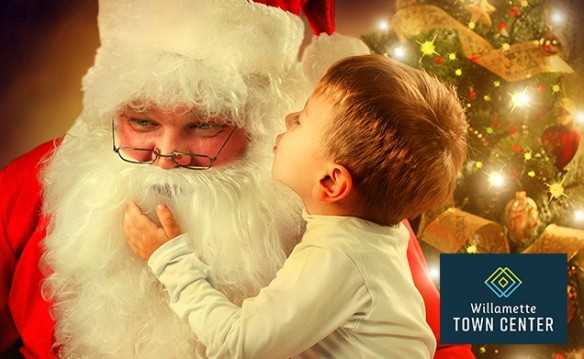 Santa Pictures at Willamette Town Center