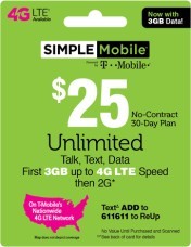 Click to view Simple Mobile Prepaid Phone Card Simple Mobile Prepaid Phone Card
