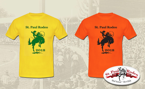 St. Paul Rodeo Admission and One T-shirt for $20 2018