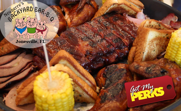 Pay $12.50 for $25 Worth of Tasty Newberry's Backyard BBQ Jonesville