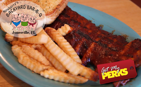 Pay $12.50 for $25 Worth of Tasty Newberry's Backyard BBQ Jonesville