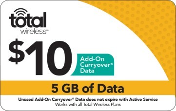 Click to view Total Wireless Prepaid Phone Card (e-delivery) Total Wireless Prepaid Phone Card (e-delivery)