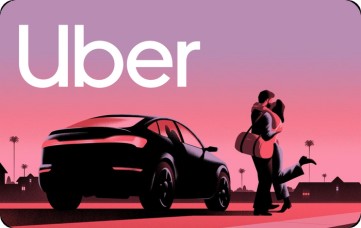 Uber and Uber Eats eGift Card