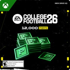 Xbox College Football 26: 12000 Points eGift