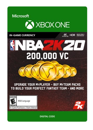 Click to view Xbox NBA 2K20 200000VC eGift Xbox NBA 2K20 200000VC eGift