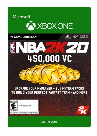 Click to view Xbox NBA 2K20 450000VC eGift Xbox NBA 2K20 450000VC eGift