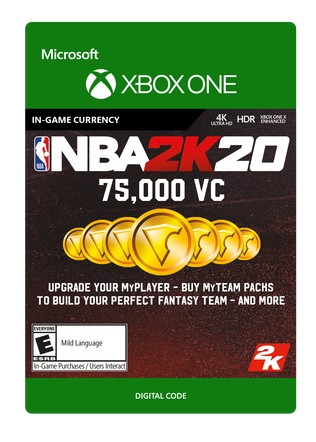 Click to view Xbox NBA 2K20 75000VC Xbox NBA 2K20 75000VC