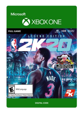 Click to view Xbox NBA 2K20 Legend Ed eGift Xbox NBA 2K20 Legend Ed eGift